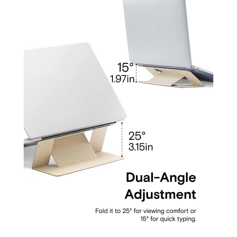 MOFT Laptop Stand for Desk, Adhesive MacBook Computer Stand with