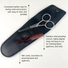Mustache Grooming Set - Precision Mustache Scissors and Comb Kit