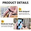 4Pcs Finger Chopsticks, Snack Chopsticks for Gamers Snack Clips Gamepad