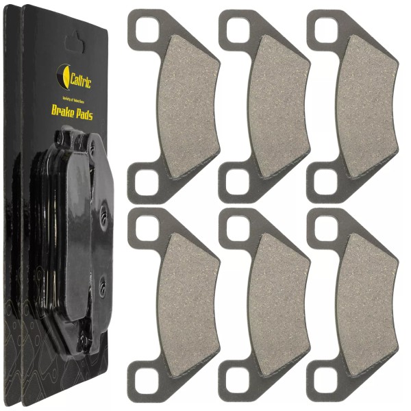 Caltric Front Rear Brake Pads for Arctic Cat 500 Tbx