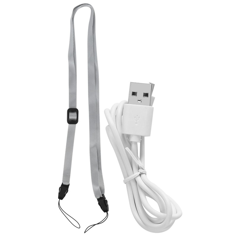 Pink USB Neck Fan Mini Portable Desktop Foldable Fan for