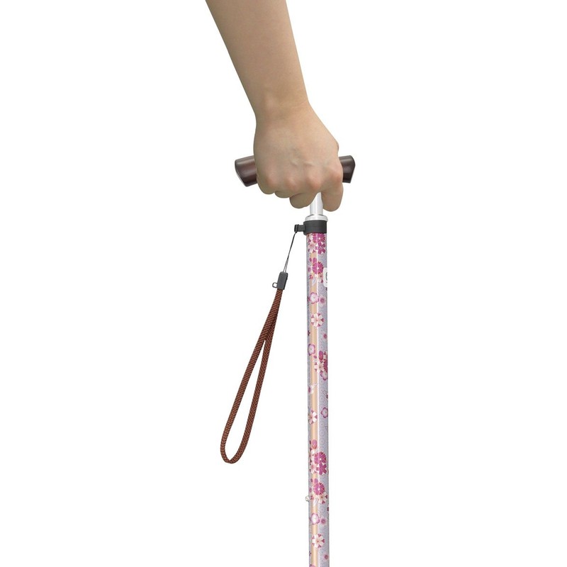 Kowa Seisakusho EON12 Teikob Foldable Elastic Stick (Neck), Sakura Pink