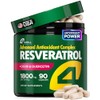 4Well Products - Complejo de suplemento de resveratrol de 1800