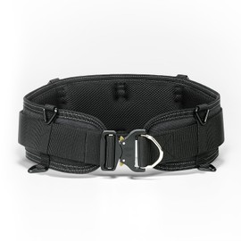 TUFFWORX Padded 36'' Tool Belt for Men, Adjustable Work Belt with Heavy Duty Buckle Back Support for Carpenters, Electricians & Gardeners