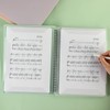 Folder A4, music folder, 40 sheet music holders, music binder,