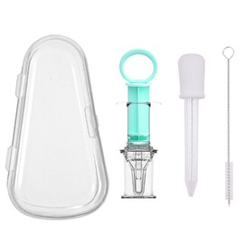 JoyHuaTrade Pet Feeding Kit Small Pets Syringes for Water, Puppy Feeding Tool with Soft Tip, Dropper, Measuring Cup and Dropper Brush for Kitten Dog