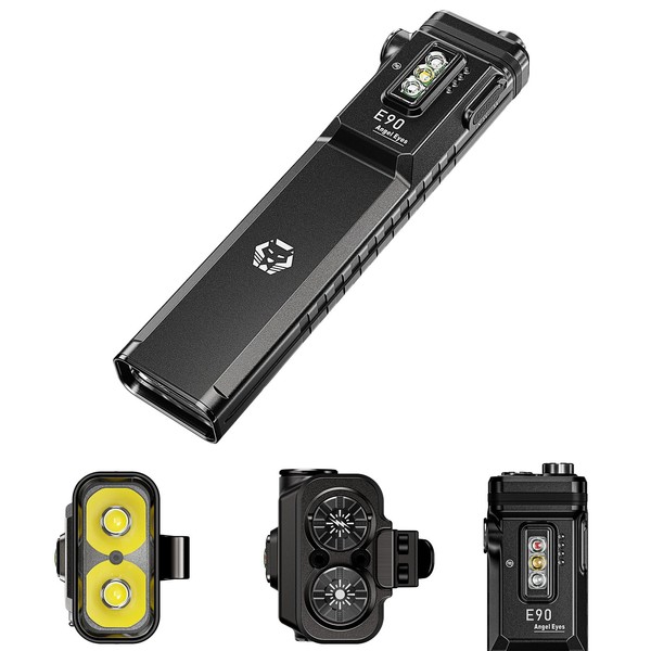 RovyVon E90 3500 Lumen Flat Flashlight