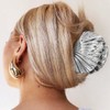 BARTOSI Seashell Claw Clips Metal Starfish Hair Clips Shell Hair