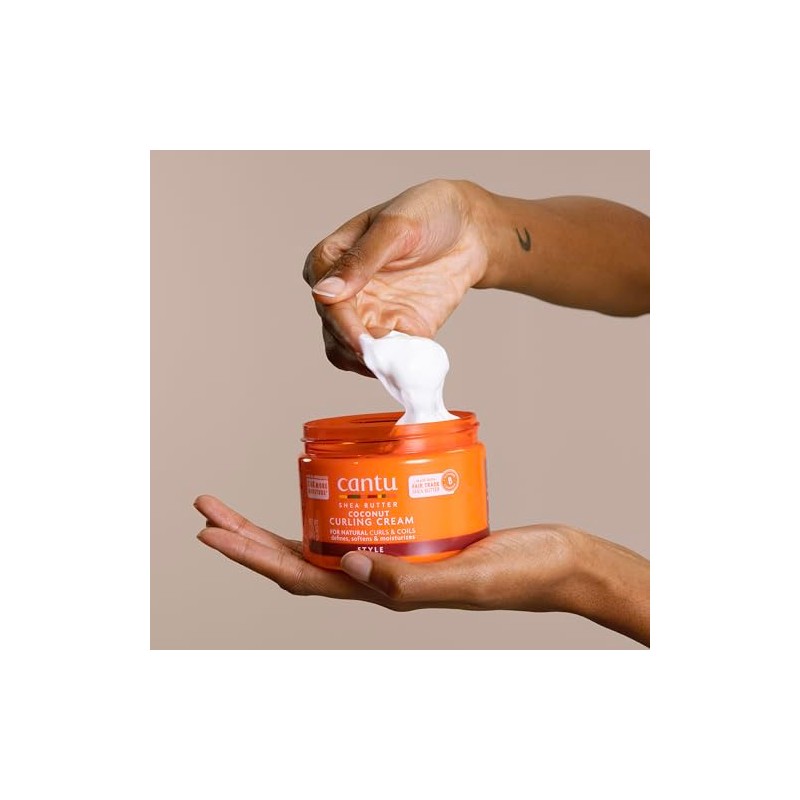 Cantu Coconut Curling Cream, 12 Ounce