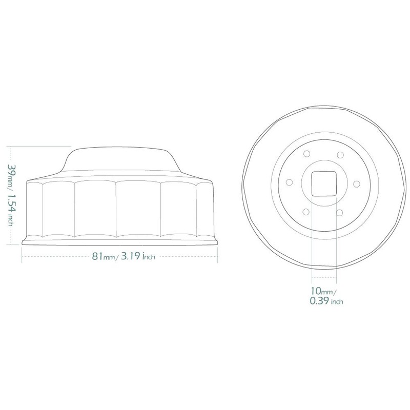 KiWAV Oil Filter Wrench Removal tool compatible for Harley-Davidson 76