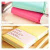 QUMENEY 6 Pack Pocket Notebooks Super Mini Size Portable Smiley