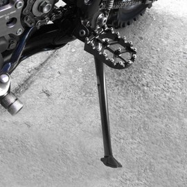 Motorcycle CNC Kickstand Foot Side Stand For XC XC-W XC-F XC-W EXC 150 200 250 300 350 450 500 505 530 (Black)