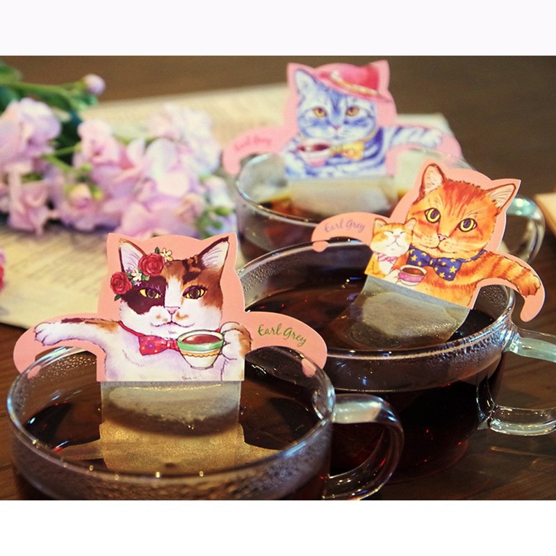 Japan Green Tea Center Cat Cafe Earl Grey Tea Bags