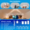 Enbrighten Vibe Spectrum Smart Indoor String Downlights Color Changing LED