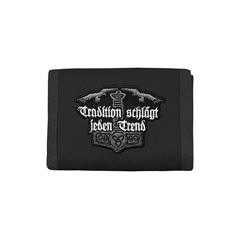 SONS OF ODIN Purse with sew-on tradition beats every trend,