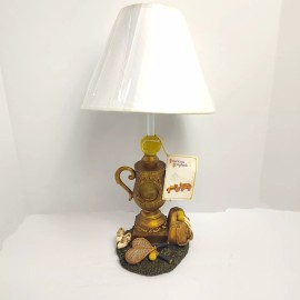 Antique Tennis Trophy Table Lamp