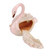 Jewelry Box Swan Design Sturdy Durable Zinc Alloy Multi Purposes