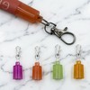 4 pcs Keychain Cap for e.l.f. Squeeze Me 0.21 oz