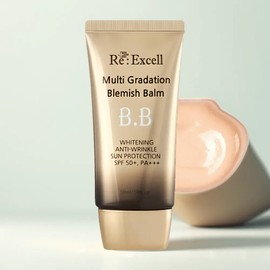 Anjumain Re-Excel Blemish Balm BB Cream SPF50+ PA+++UV Protection 50ml Neutral 1pc / 리엑셀 블레미쉬밤 비비크림 SPF50+ PA+++자외선 차단 50ml 뉴트럴 1개