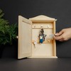 Creative Deco Wooden Key Box Key Cabinet | 20 x