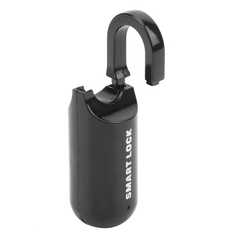 Fingerprint Lock AntiTheft Security USB Rechargeable Thumbprint Padlock for Luggage
