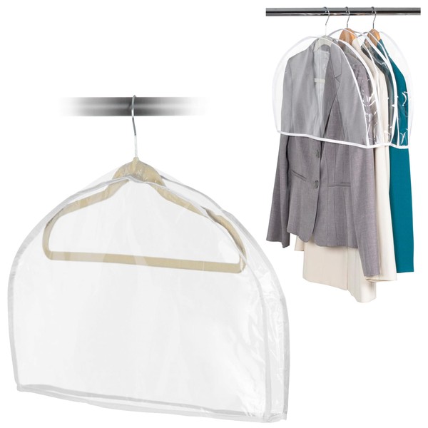 Violet Linen Clear Organization Vinyl Storage, 100% Vinyl, Heavy Duty,