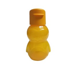 Tupperware to Go Eco Eco Easy Flip Top Drinking Bottle EcoEasy Kindi Figure Figures for Children (Orange Penguin)