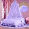 GTDOOCE Mückennetz Bett,Moskitonetz Bett 60x250x1100cm,Mosquito Netz Reise,Moskitonetz Reise,Betthimmel Mädchen für