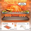 HONGBAKE Baking Sheet Pan Set of 3, Cookie Sheets for