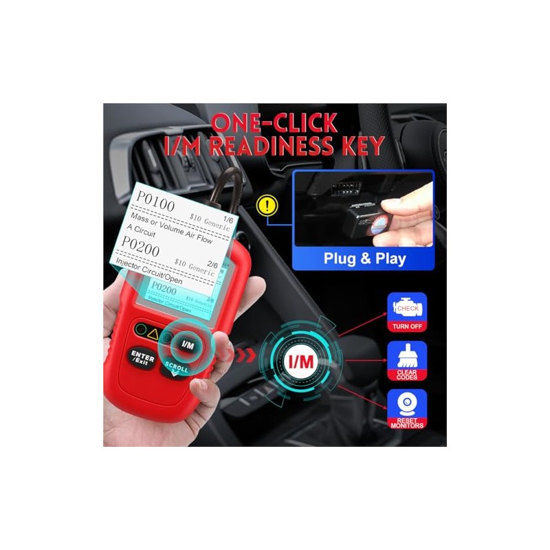 Autel AutoLink AL329 (AL319) OBD II & Can Herramienta de