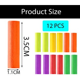 12PCS Chewies Invisalign, Aligner Chewies, Orthodontic Dental Chewies Resuable Aligner Tray Seaters Chewies Retainer Chewies Teeth Straightening Kit for Aligner Chompers Aligner Trays Seater
