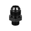 X AUTOHAUX Car Plug Metric Thread Mounting Adapter Black AN8-M14
