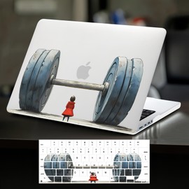 DTangLsm for MacBook Air 13 inch Case 2026-2022 M5 M4 M3 M2, Big Barbell