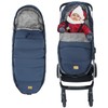 Zooawa Stroller Bunting Bag Universal, Waterproof Baby Stroller Footmuff, Christmas