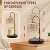 GEEZO Fragrance Candle Warmer Lamp，Electric Candle Warmer with Timer &