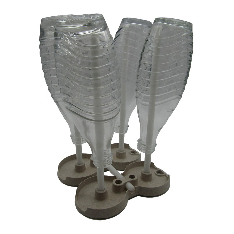 STYYL Set of 2 Universal Drip Rack for 4 Bottles,