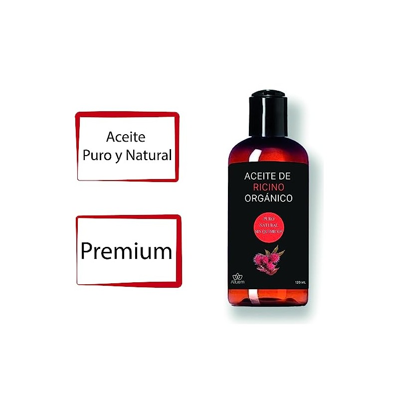 Aceite De Ricino 100% Puro Orgánico Castor Oil