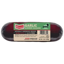 Klement's Garlic Summer Sausage, 12 Ounce