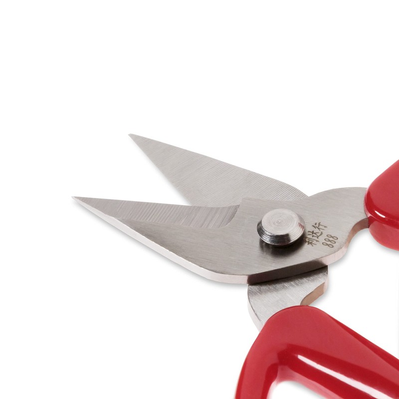 R&R SHOP - 12 cm Precision Steel Scissors, with Wide