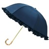 KAMIO JAPAN Pink Trick Parasol, 2-Fold Umbrella, Fully Light Blocking,