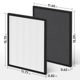Harebery ECNK001 Replacement Filter Set, Compatible with ECONIKA ECNK001