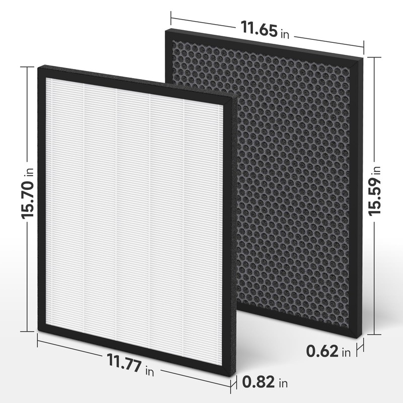 Harebery ECNK001 Replacement Filter Set, Compatible with ECONIKA ECNK001