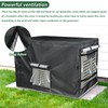 Generator Cover,Heavy Duty 600D Waterproof Generator Cover for 7043 22kW