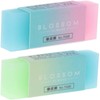 Eterspr 10 x Jelly Colouring Pencil Eraser, Gradient Jelly Eraser,