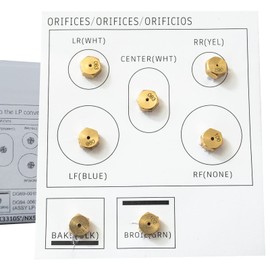 DG94-00635A / DG69-00151A-01 Range Lp Gas Conversion Kits, Fit NX58F5500SS/AA, NX58K3310SW/AA, Stove Gas Con Parts
