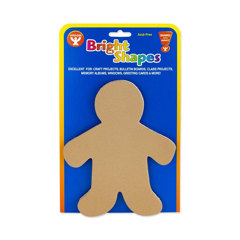 Hygloss Products Inc. HYG68206 Multicultural Family Cut Outs 6In Big
