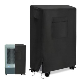 Guisong Swamp Cooler Cover for Hessaire MC61V/MC61M 5300 CFM, Heavy Duty Waterproof Outdoor Evaporative Air Cooler Cover, Portable AC Unit Protection,Protects Pump & Extends Lifespan