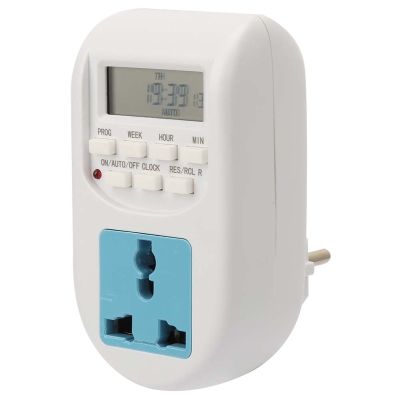Digital Display Programmable Precise Energy Saving Socket Timer