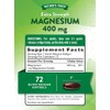 Nature Truth Suplemento Magnesio 400 Por Cápsula Cápsulas Meses