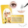 NAGARAKU Partial Use False Eyelashes No Glue Required Lightweight One-Touch